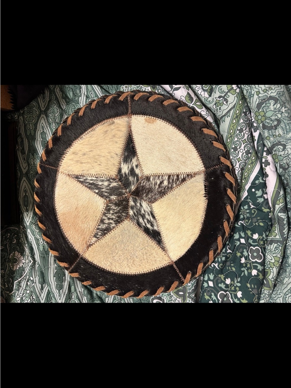 Real Cowhide Placemat